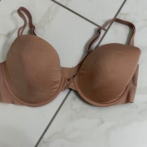 Victoria's Secret Smooth lined Demi Tan size 38D